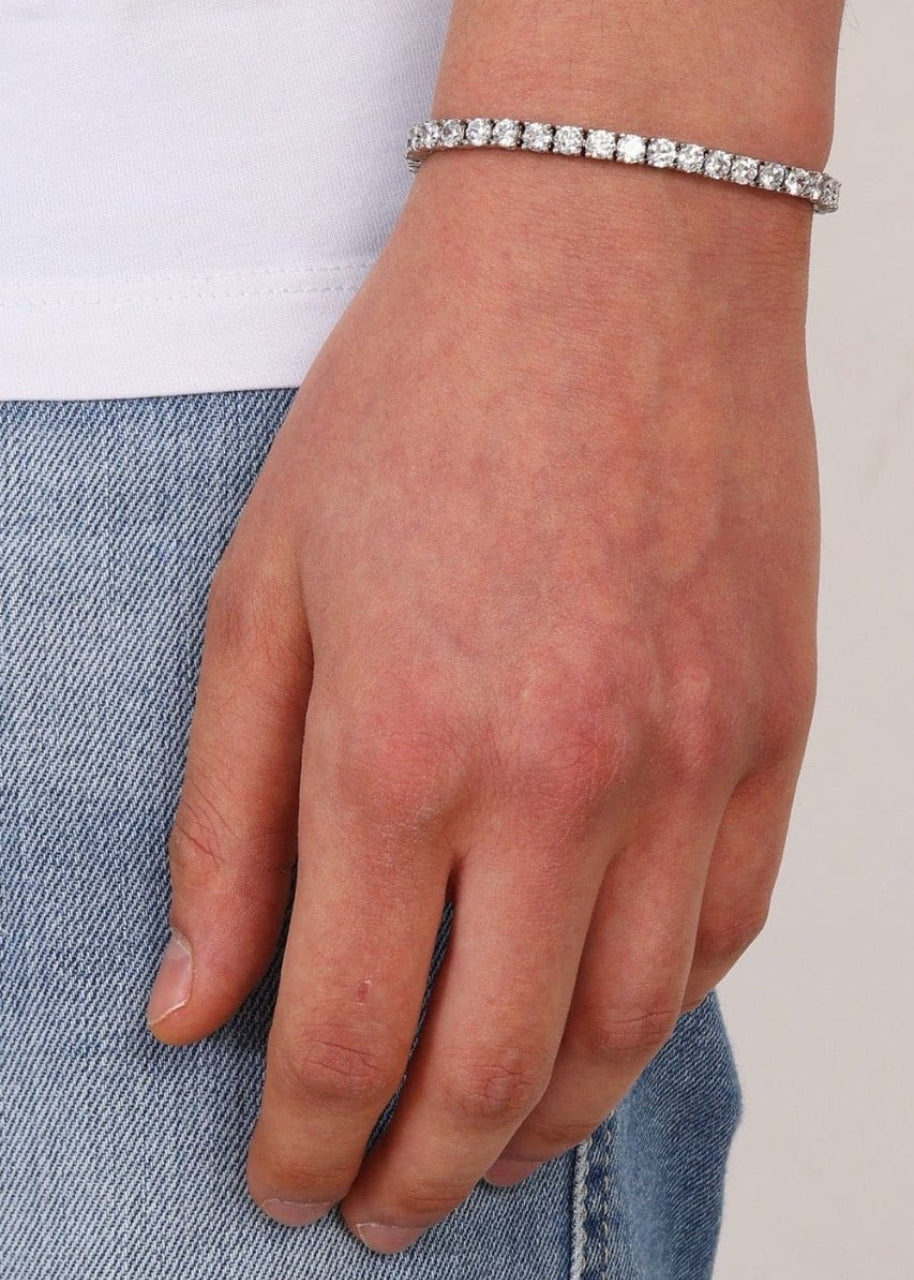 Valencia Armband. - (VVS CZ) 4MM